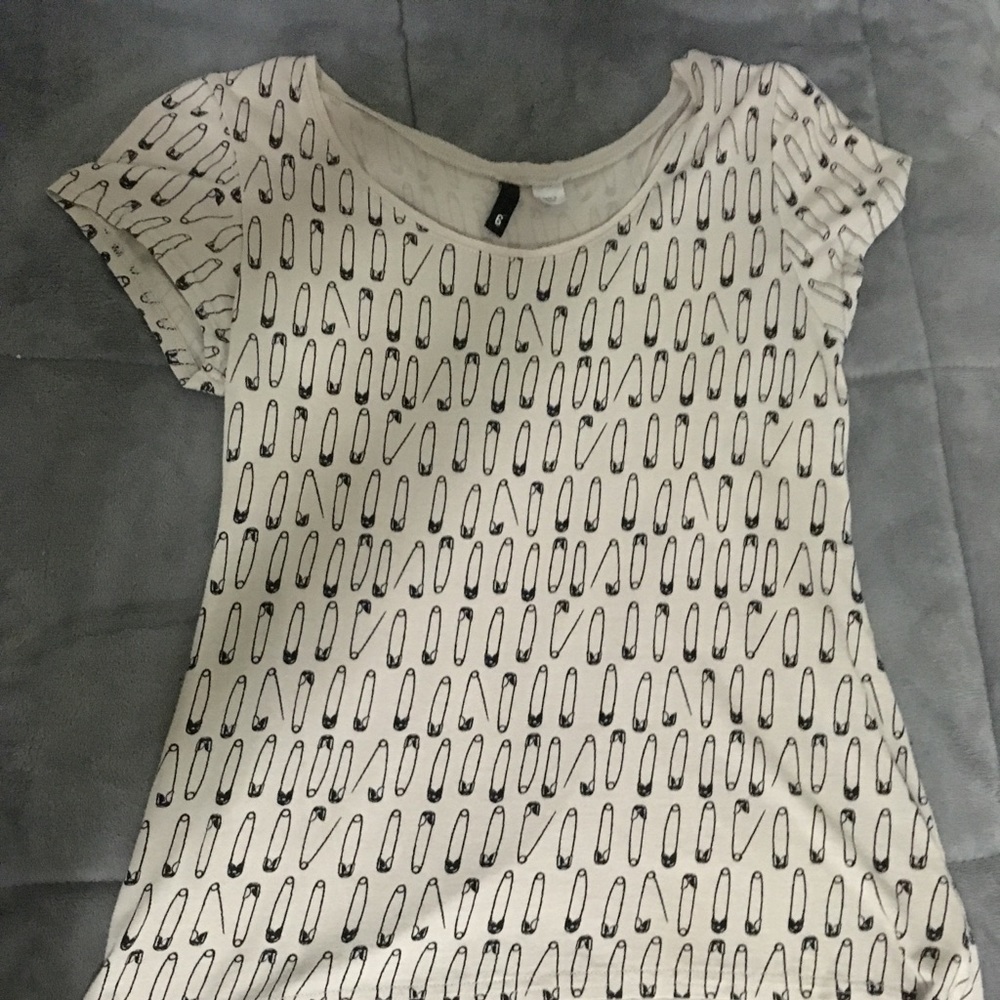 Safety Pin Hi Lo Shirt